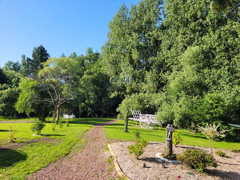 Un grand parc boisé au cœur du bocage normand